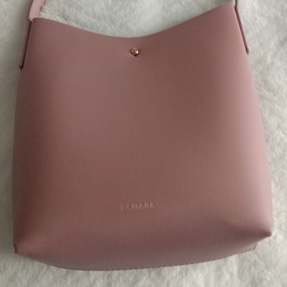 Samara light pink crossbody